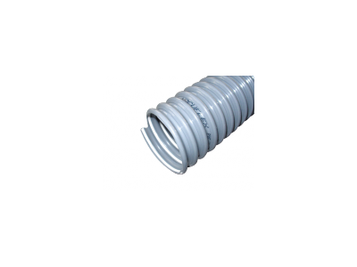 Description : PVC wall flame retardant UL94V0. Steel spiral PVC coated to be grounded. Flame retardant, flexible, solid construction, medium weight and very flexible ducting.

Material : Soft PVC flame retardant according to UL 94V0 Material thickness : 0,6 up to 1 mm Spring steel wire, PVC coated

Color : Grey

Temperature : -10°C / 65°C 

Applications : Ventilation, suction of dust in woodworking industry, suction of fumes and gases.