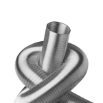 Beskrivelse
Fleksibel slange fremstillet af 2 x 0,07 mm aluminiumsplade, standardlngde 5 m, komprimeret til ca. 1,20 m, fremstilles i dimensioner fra 63 til 315 mm, tler temperaturer op til 200 C.